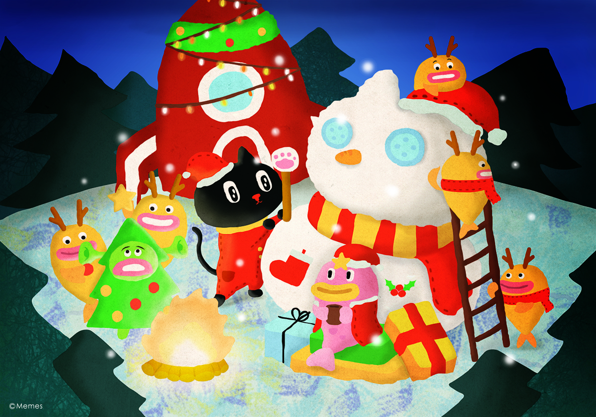 今年のクリスマス！！！ クロロ宇宙探検隊が新竹TAROKO MALLの
